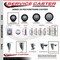 Service Caster 3 Inch Black Polyurethane Swivel 34 Inch Threaded Stem Caster Set 2 Total Lock Brakes SCC-TSTTL20S314-PPUB-BLK-34212-2-S-2 - alternate 4